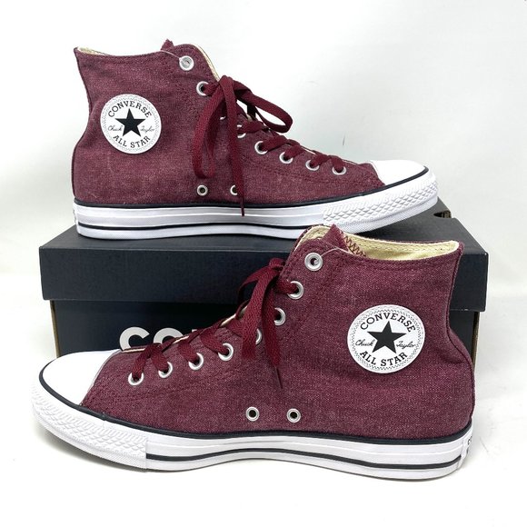 Converse Chuck Taylor AS Canvas HighTop Burgundy M - Picture 2 of 8